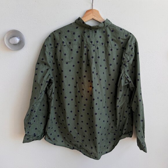 Caron Callahan Alice Shirt – Sage Dot – Size XL - Picture 9 of 9